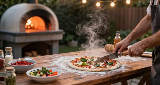 efficient backyard pizza planning