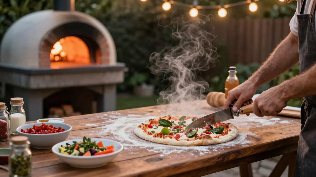 efficient backyard pizza planning