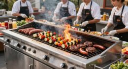 efficient crowd grilling techniques