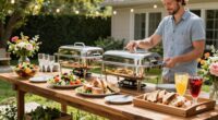 effortless backyard party organization