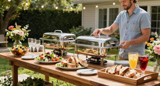 effortless backyard party organization