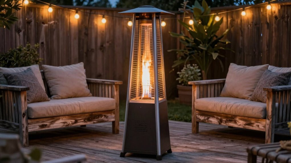 energy efficient safe patio heaters