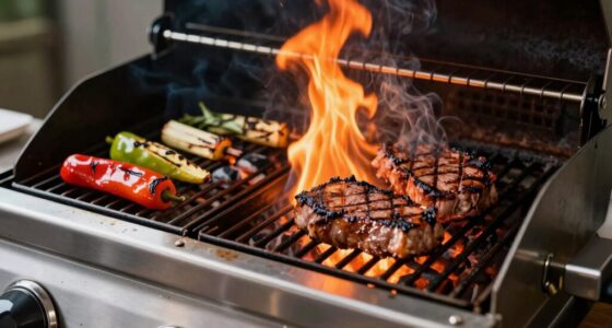 enhances grilling through zoning