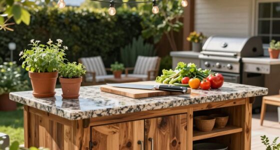 essential outdoor cooking area