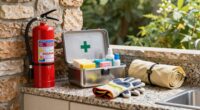 essential outdoor kitchen safety gear