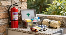 essential outdoor kitchen safety gear