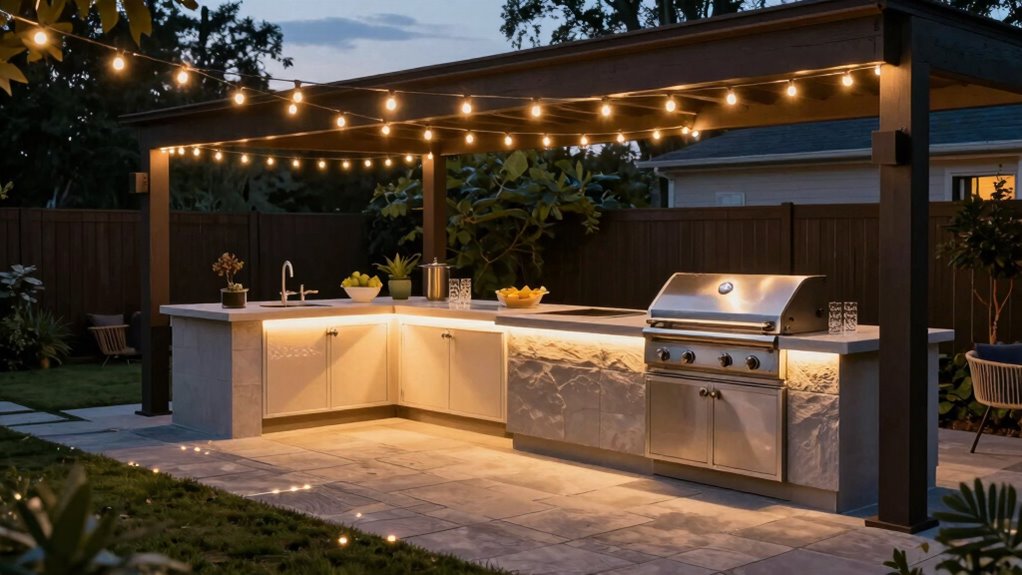 essential patio lighting layers