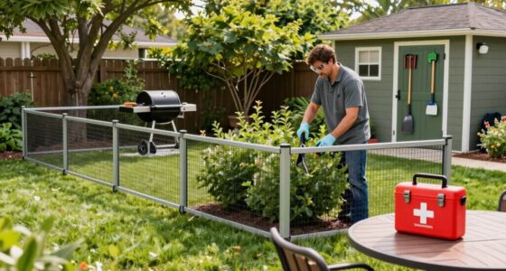 garden safety prevention tips