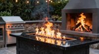 gas vs wood fire pits