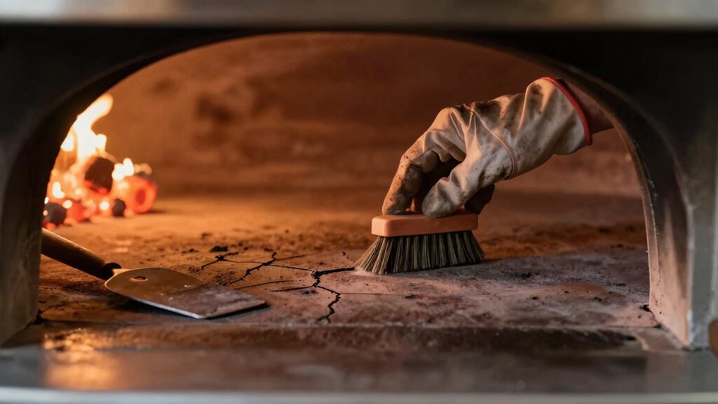 gentle pizza oven maintenance