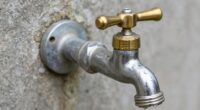 hidden outdoor faucet features