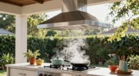 improves outdoor cooking ventilation