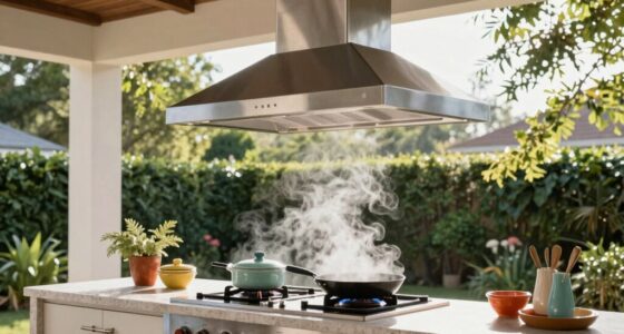 improves outdoor cooking ventilation