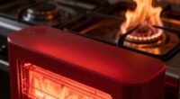 infrared vs traditional burners