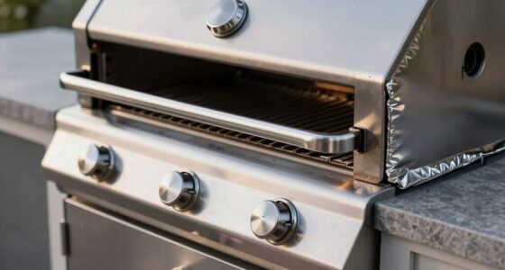 insulation improves grill safety