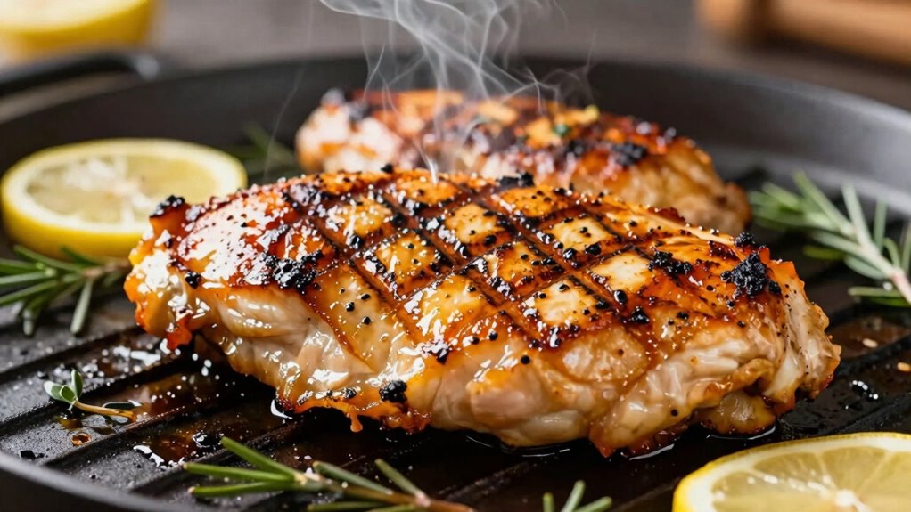 juicy grilled chicken tips