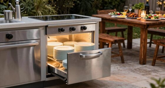 keeping food warm outdoors