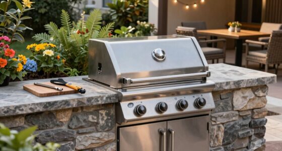 large built in grill users