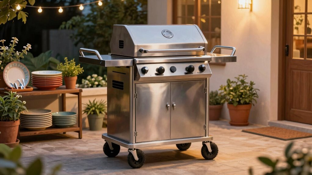 mobile outdoor grilling convenience