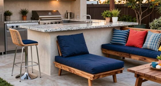 optimal outdoor seating arrangement