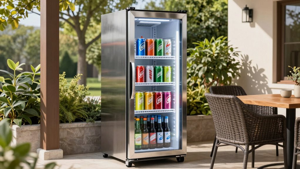 outdoor beverage storage convenience