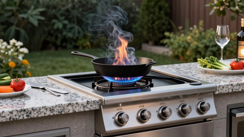 outdoor cooking efficiency upgrade