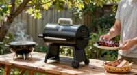 outdoor electric smoker convenience