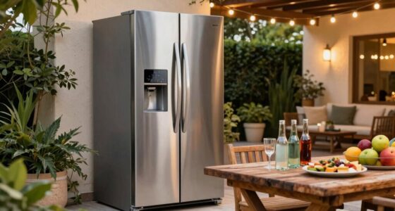 outdoor entertaining refrigerator