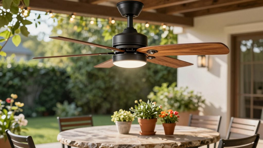 outdoor fan installation considerations