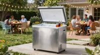 outdoor freezers for hosting