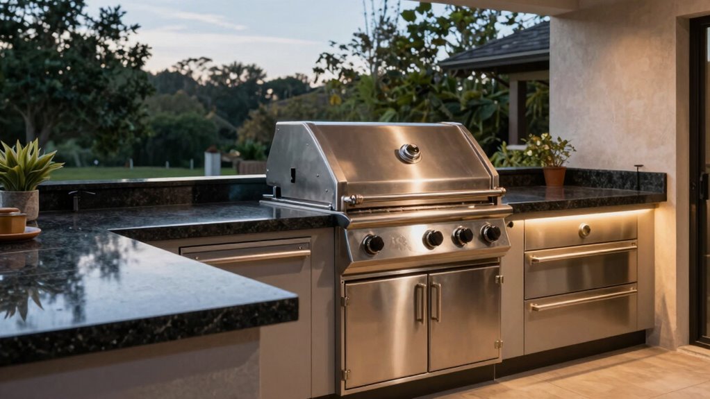 outdoor grill island functionality