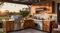 outdoor holiday weekend kitchen