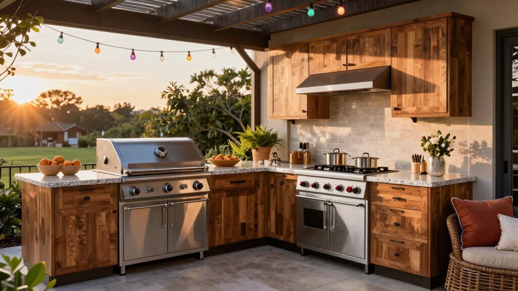 outdoor holiday weekend kitchen