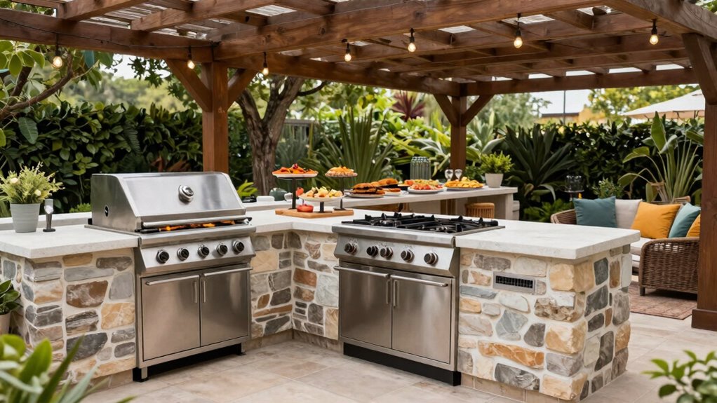 outdoor kitchen design essentials