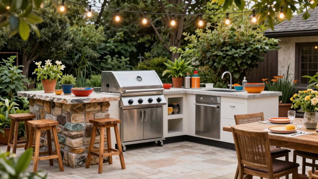 outdoor kitchen design essentials