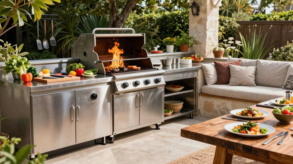 outdoor kitchen efficiency tips