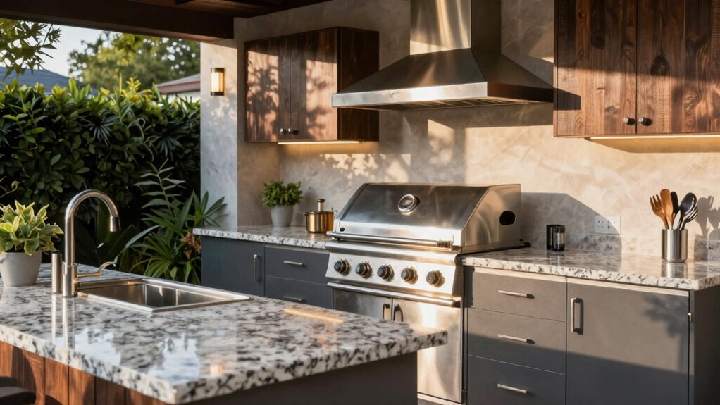 outdoor kitchen fire safety compliance