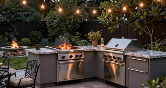 outdoor kitchen heating solutions