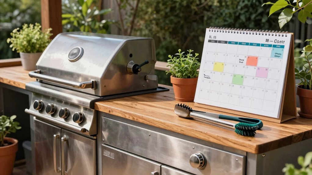 outdoor kitchen maintenance tips