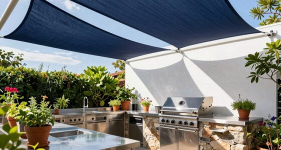 outdoor kitchen shade options