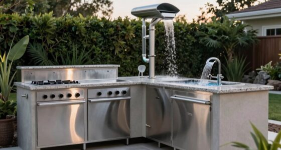 outdoor kitchen water systems