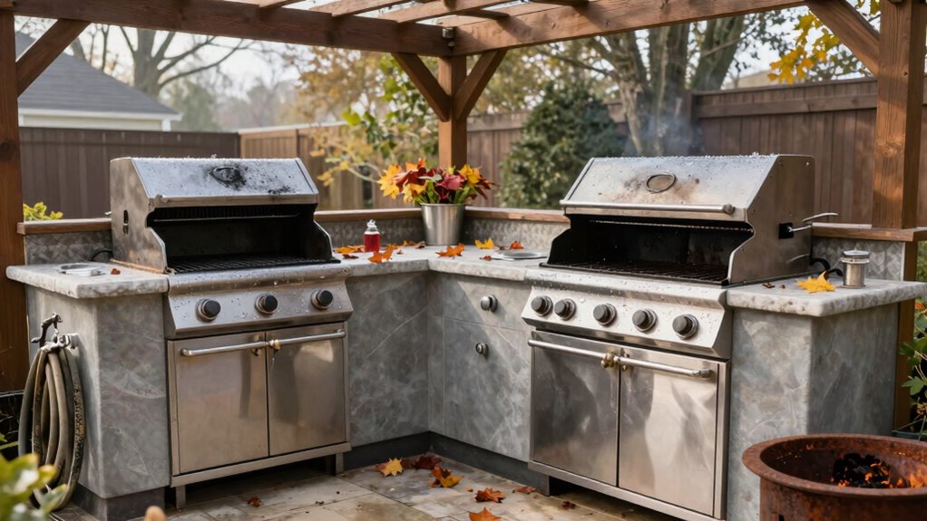 outdoor kitchen weather protection