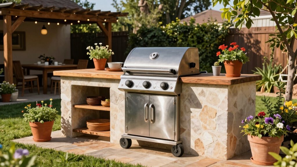 outdoor lighting and landscaping