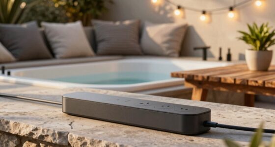outdoor patio power access