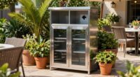 outdoor recycling cabinet importance