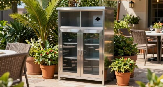 outdoor recycling cabinet importance