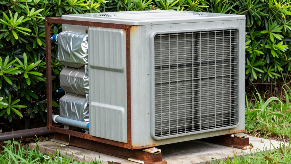 outdoor refrigeration component protection