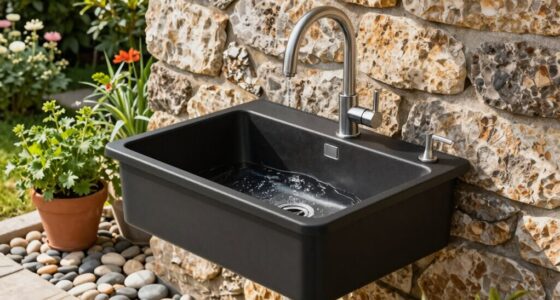 outdoor sink installation considerations