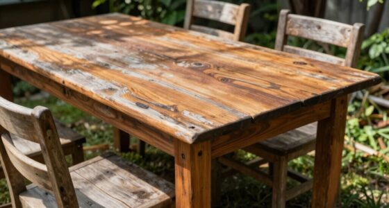 outdoor teak maintenance reality