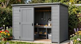 outdoor tool storage solutions